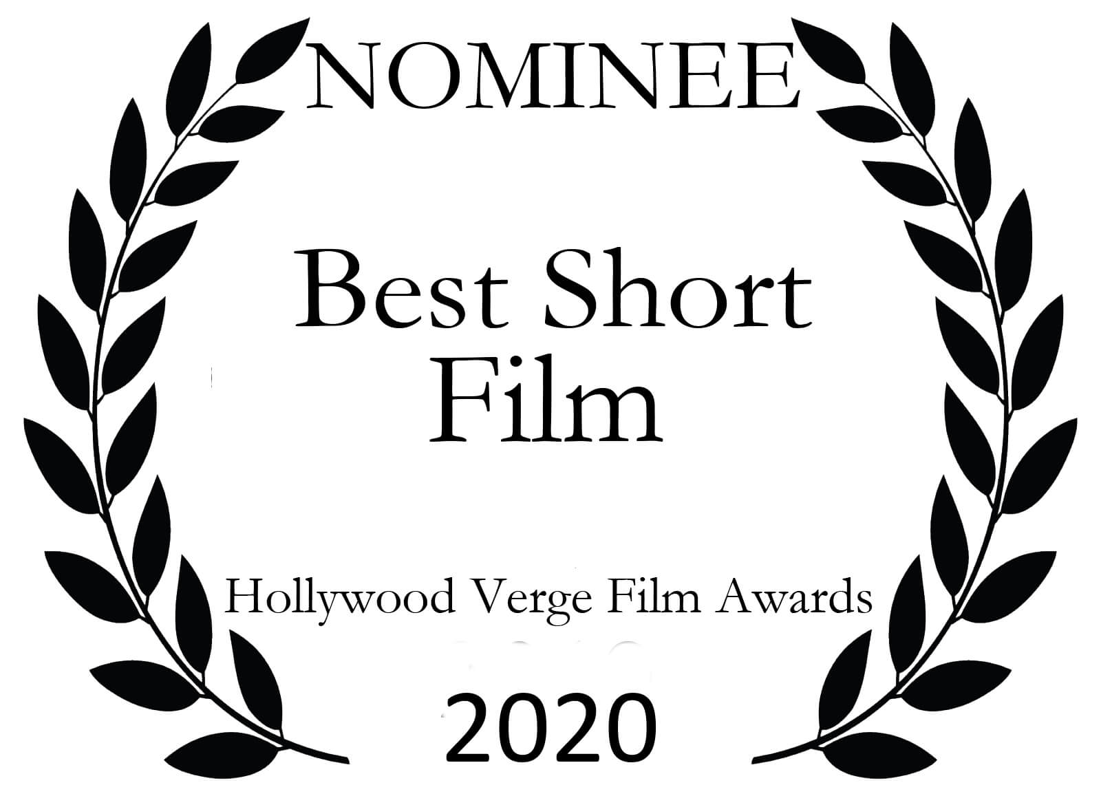 Nominee - Best Short Film - Hollywood Verge Film Awards 